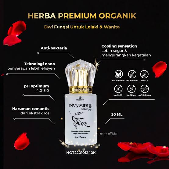 Invysible Intimate Spray JRM 30 ml