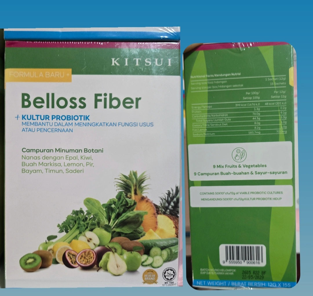 KITSUI BELLOSS FIBER (pribiotik)