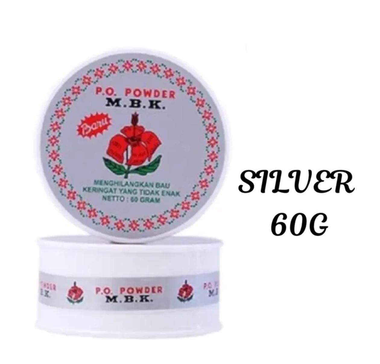 P.O Powder 60 gm silver