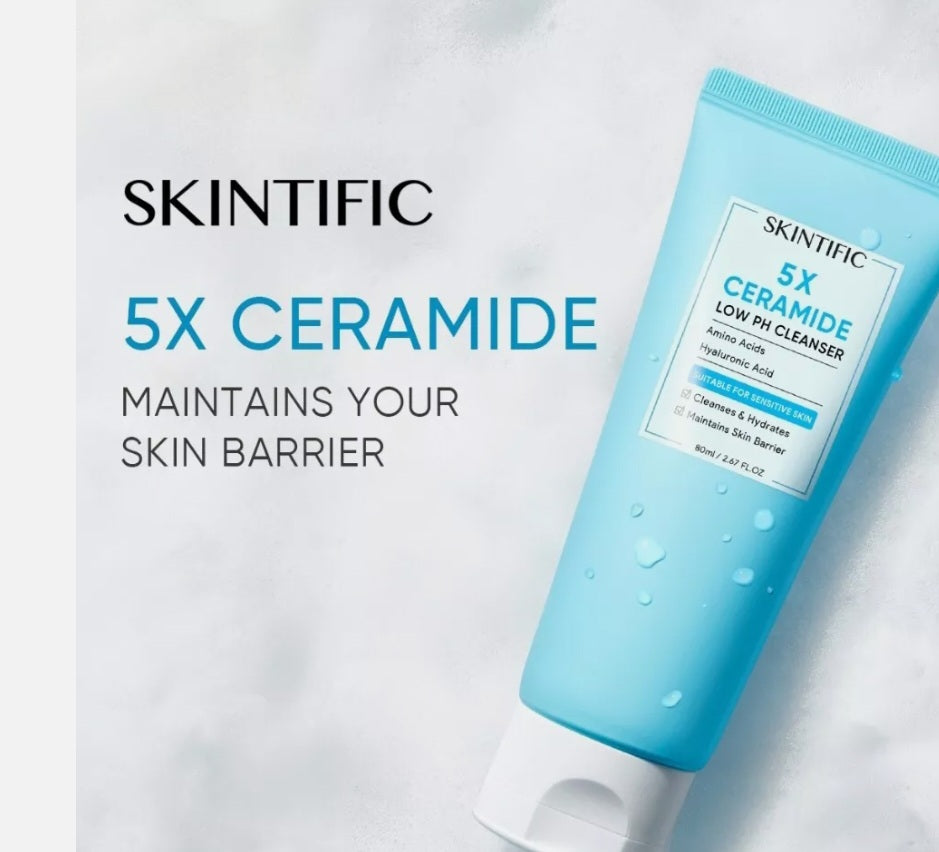 Skintific 5X Ceramide Low PH Cleanser 80 ml