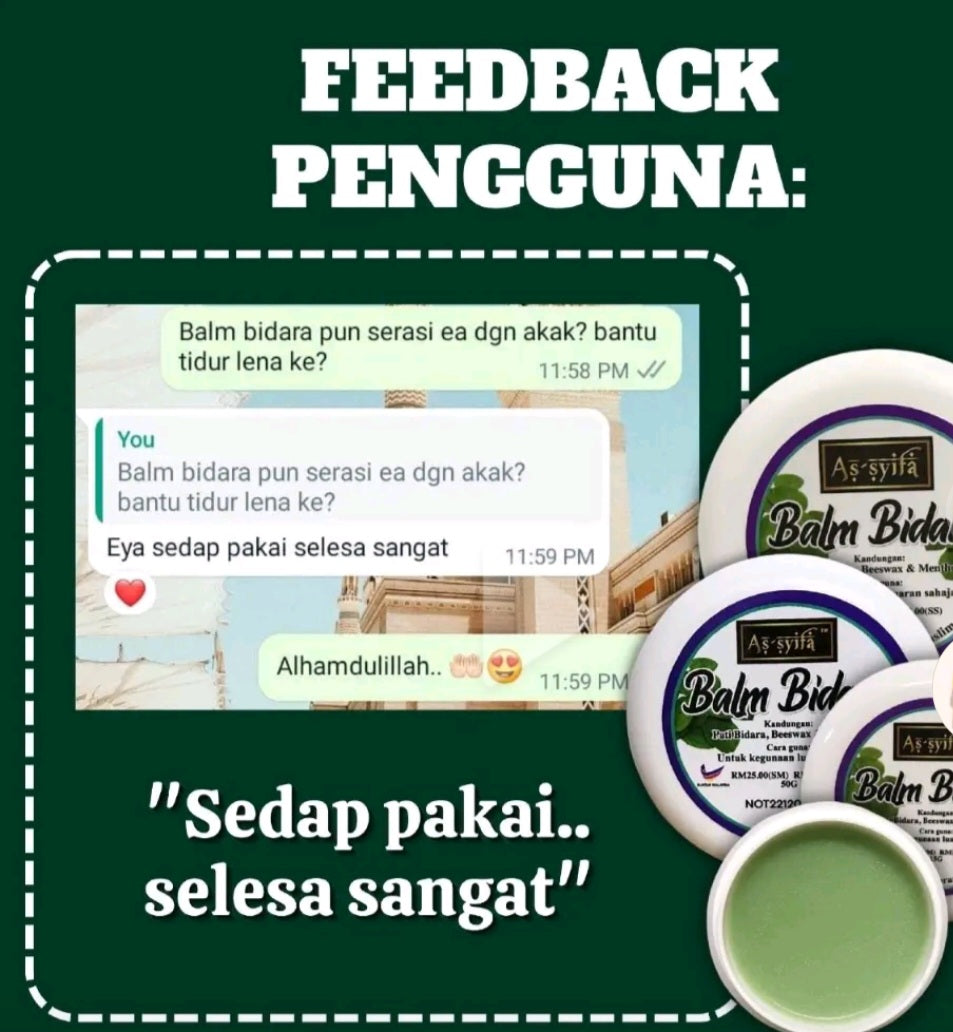 BIDARA BALM 100 GM