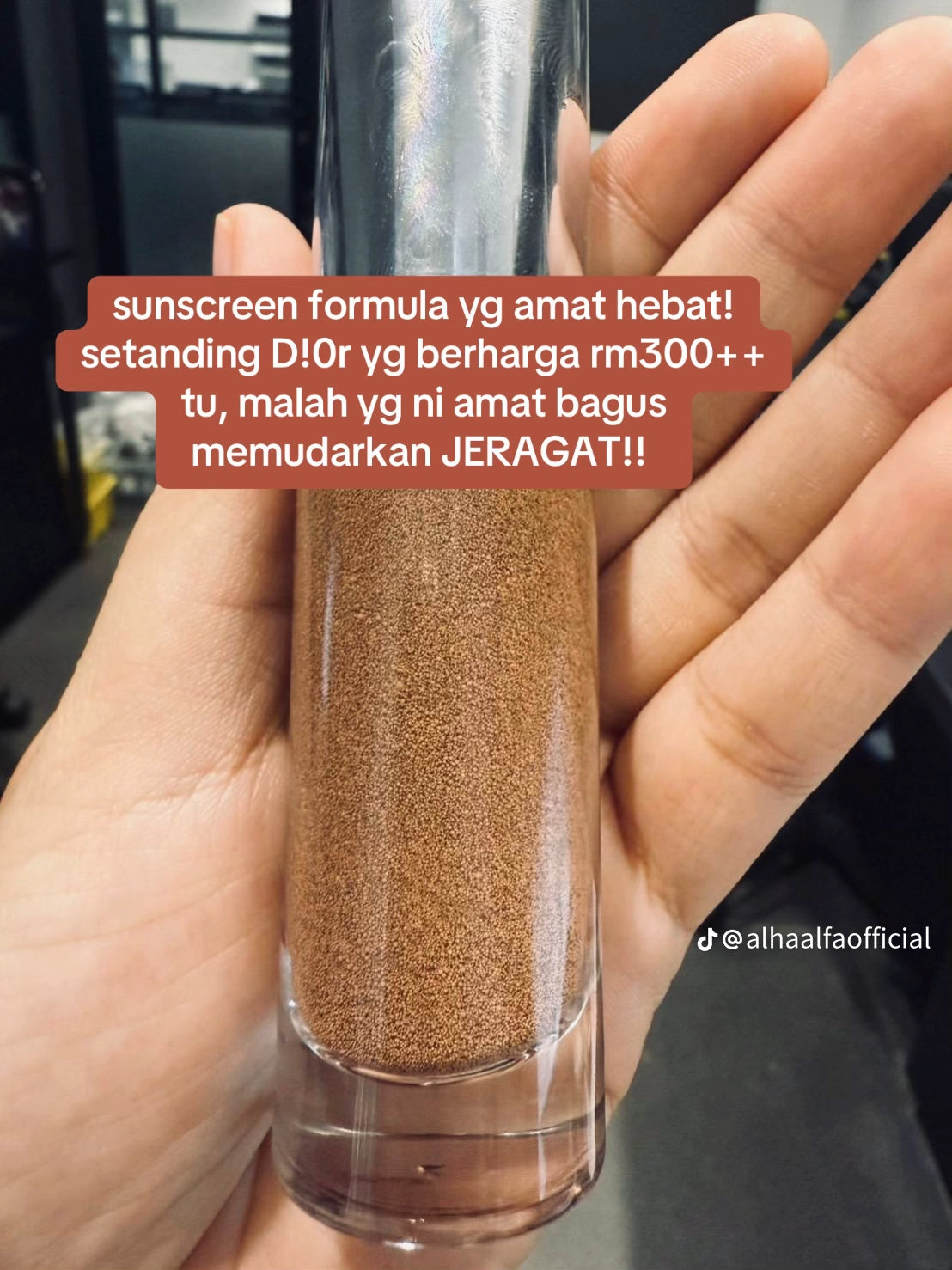 Alha Alfa Sunscreen Foundation 20 ml Dark