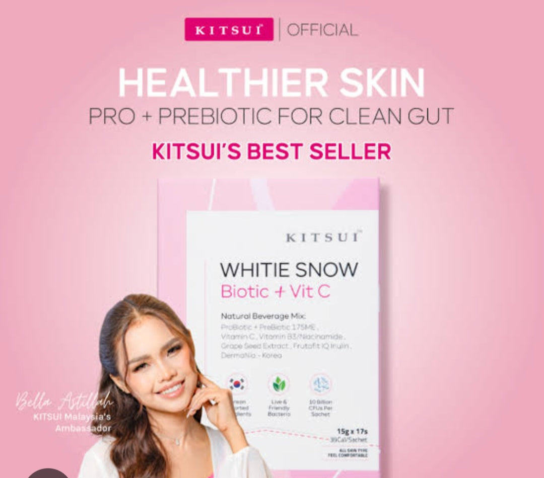 Kitsui whitie snow Biotic +vit c 255 gm