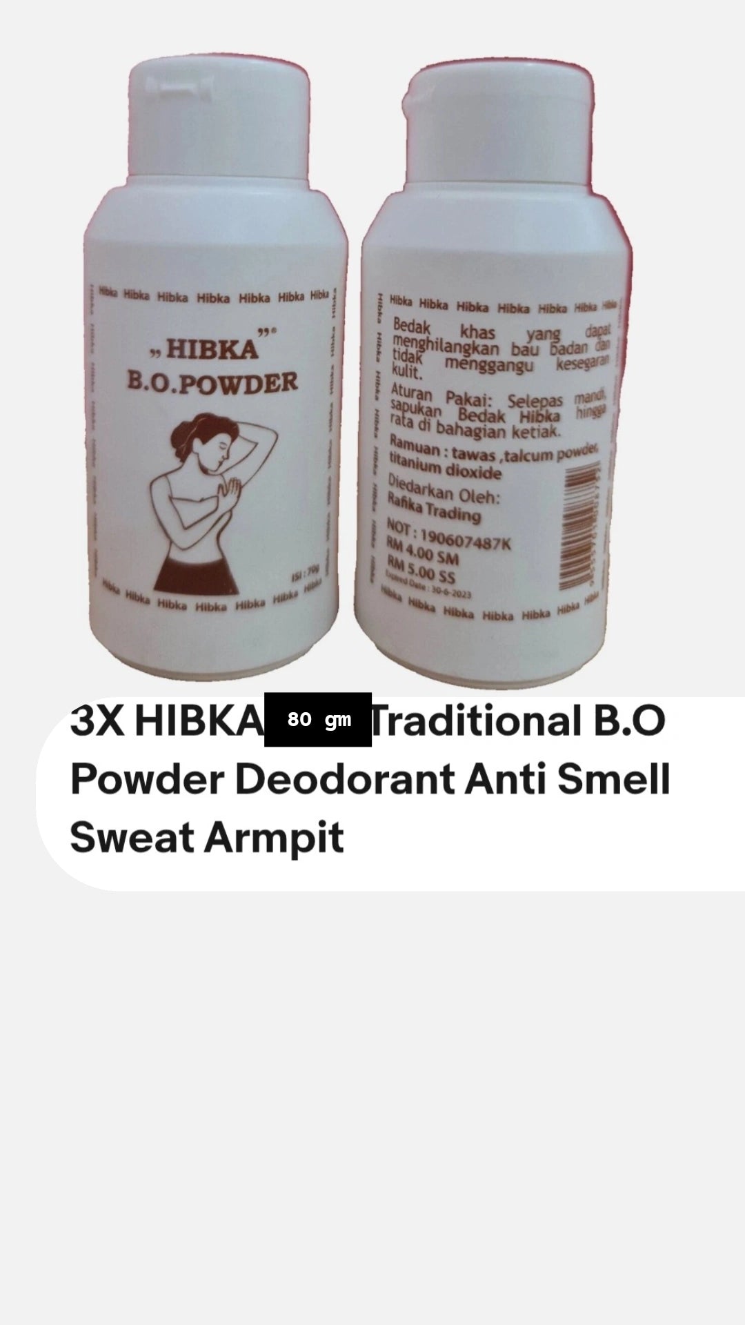 Hibka P.O powder 80 gm