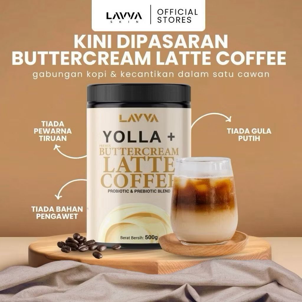 YOLLA BUTERCEREAM LATTE COFFEE