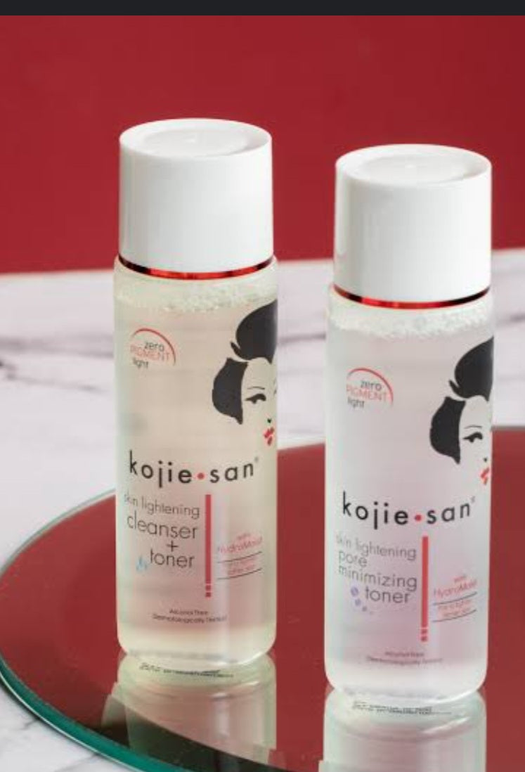 kojie-son skin lightening Clenser +Toner 100 ml