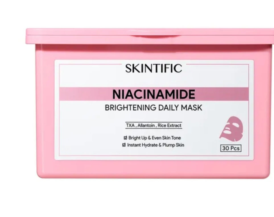 SKINTIFIC NIACINAMIDE BRIGHTENING DAILY MASK