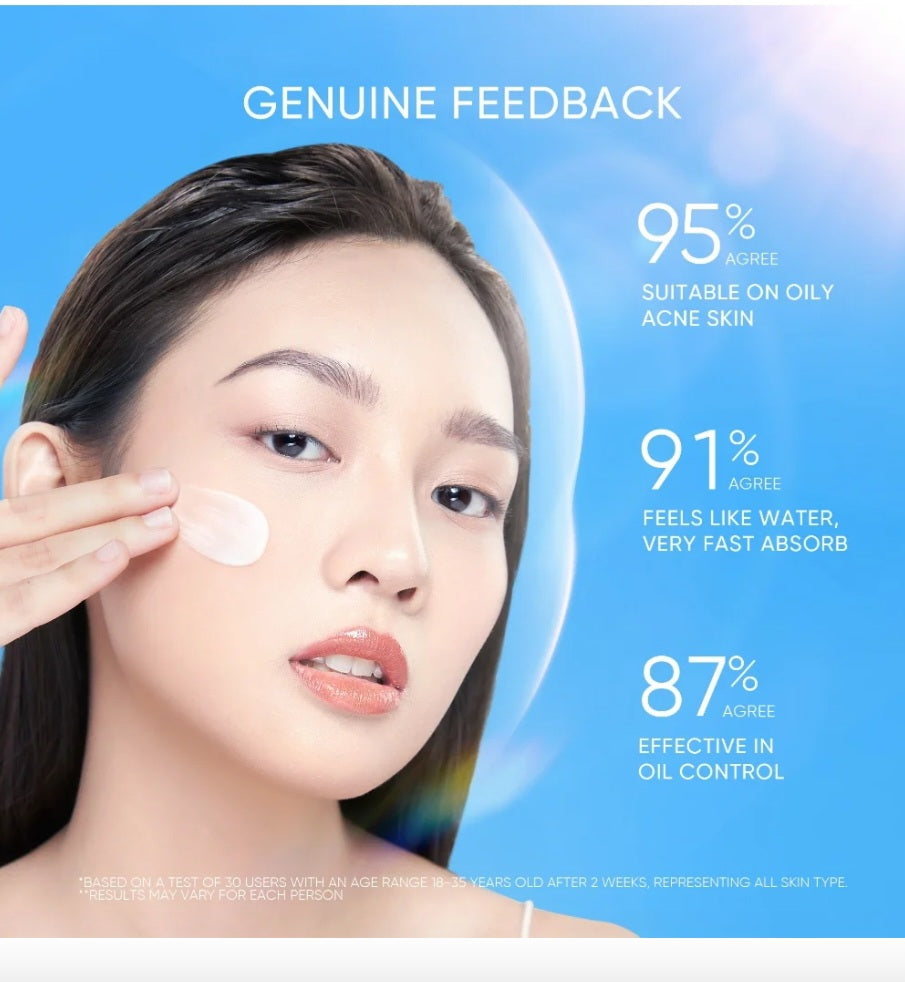 SKINTIFIC AQUA LIGHT DAILY SUNSCREEN 50g