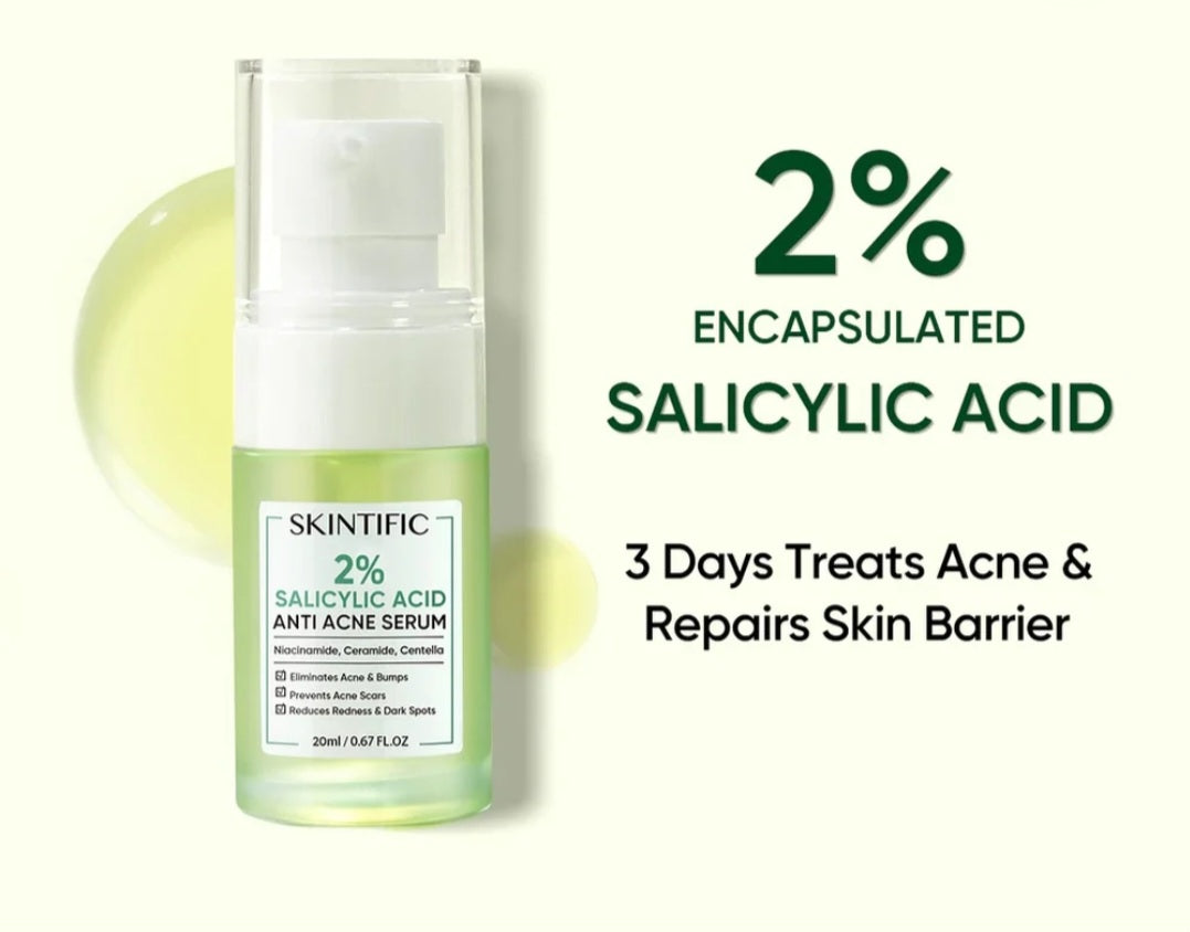 SKITIFIC 2% SALICYLIC ACID ANTI ACNE SERUM 20 ML