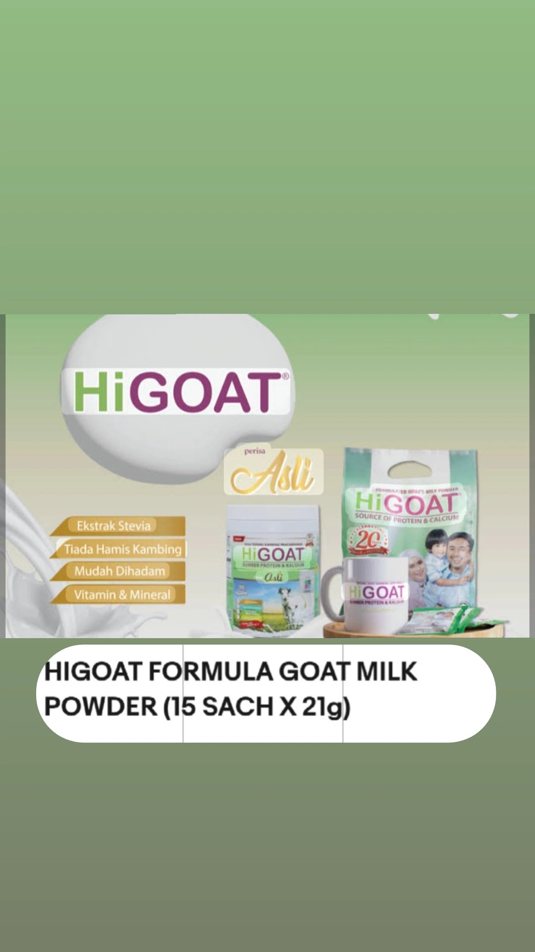 HI GOAT Tepung Susu Kambing