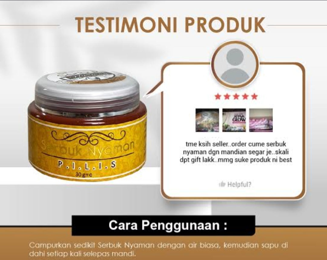 Pilis DALAM PANTANG ( BERSALIN) 30 gm