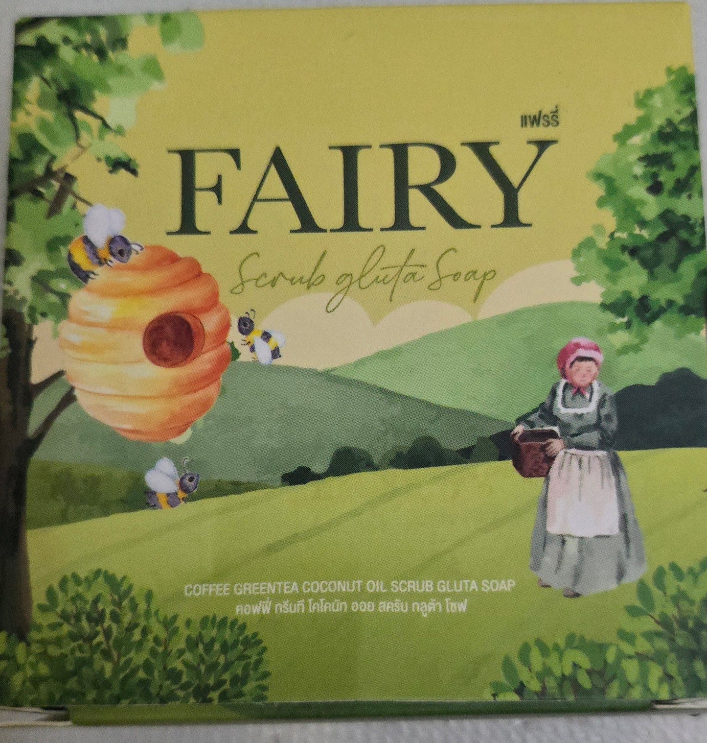 Fairy scrub gluta soap