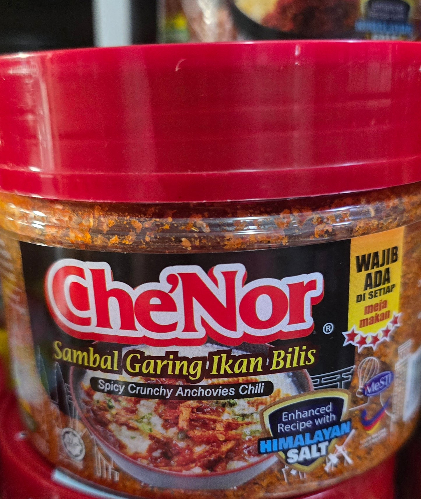 CheNor sambal Garing Ikan Bilis