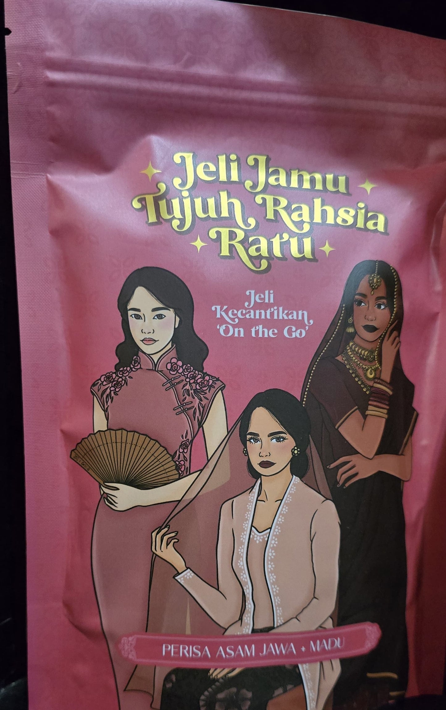 Kak lis jelly jamu tujuh rahsia 10 sachet