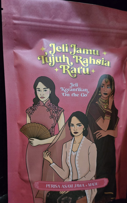 Kak lis jelly jamu tujuh rahsia 10 sachet