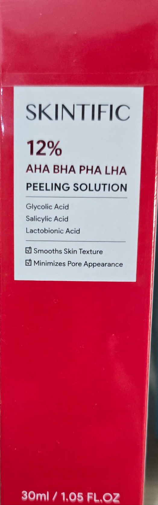 Skintific peeling solution