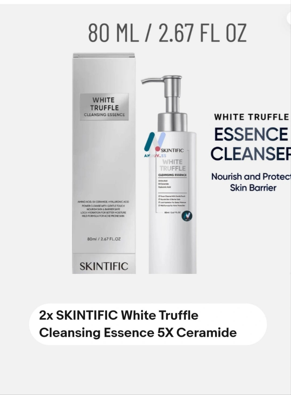 2X skintific white Truffle 80 ml
