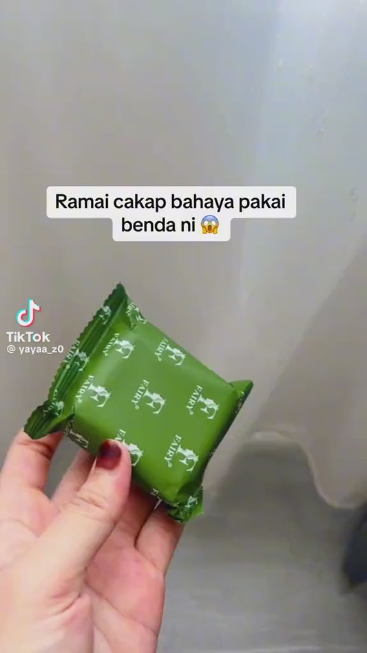 Fairy scrub  gluta soap