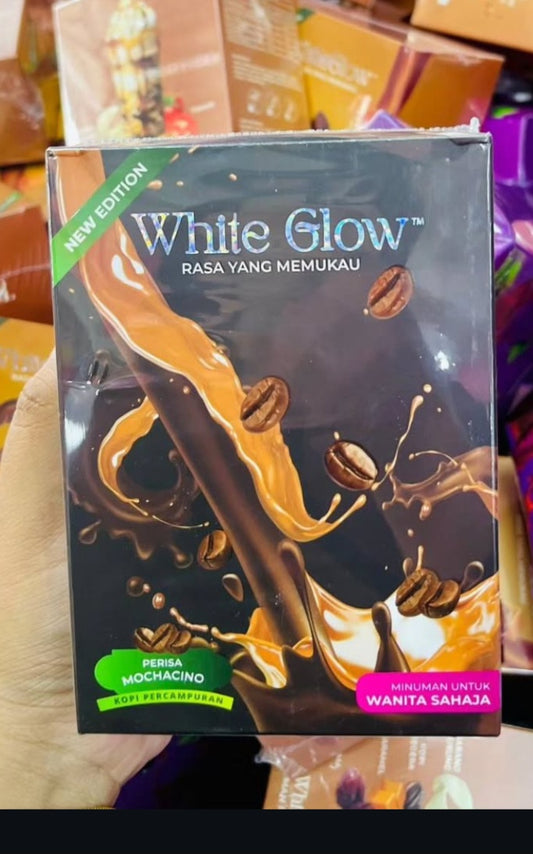 White glow  mochacino 10 sachet 250 gm