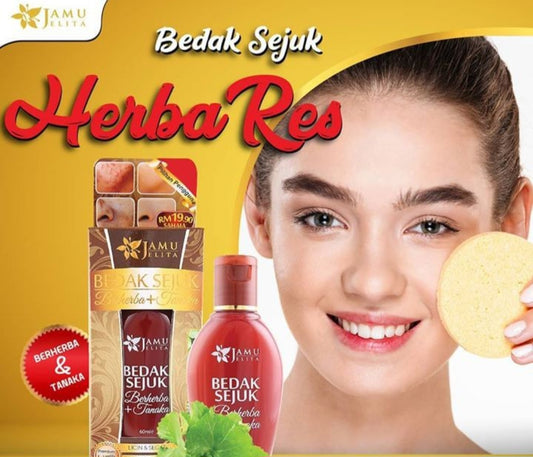 Bedak sejuk Tanaka jamu jelita 60 ml