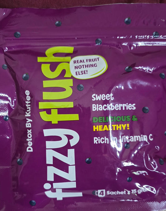 Detox by kufee sweet Blackbqerries 4 sachet x15gm