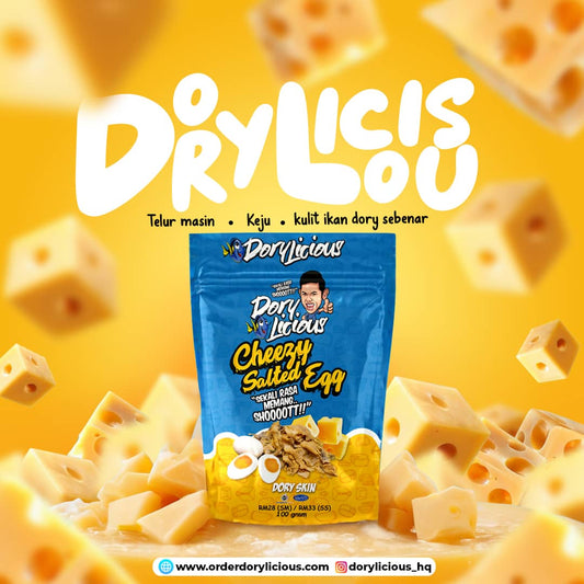 Dory  cheezy salted egg  100 gm
