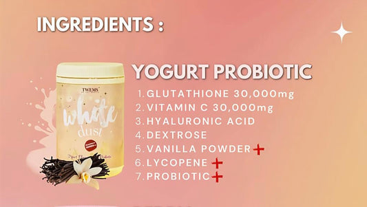 White dust  yogurt flavour 500 gm