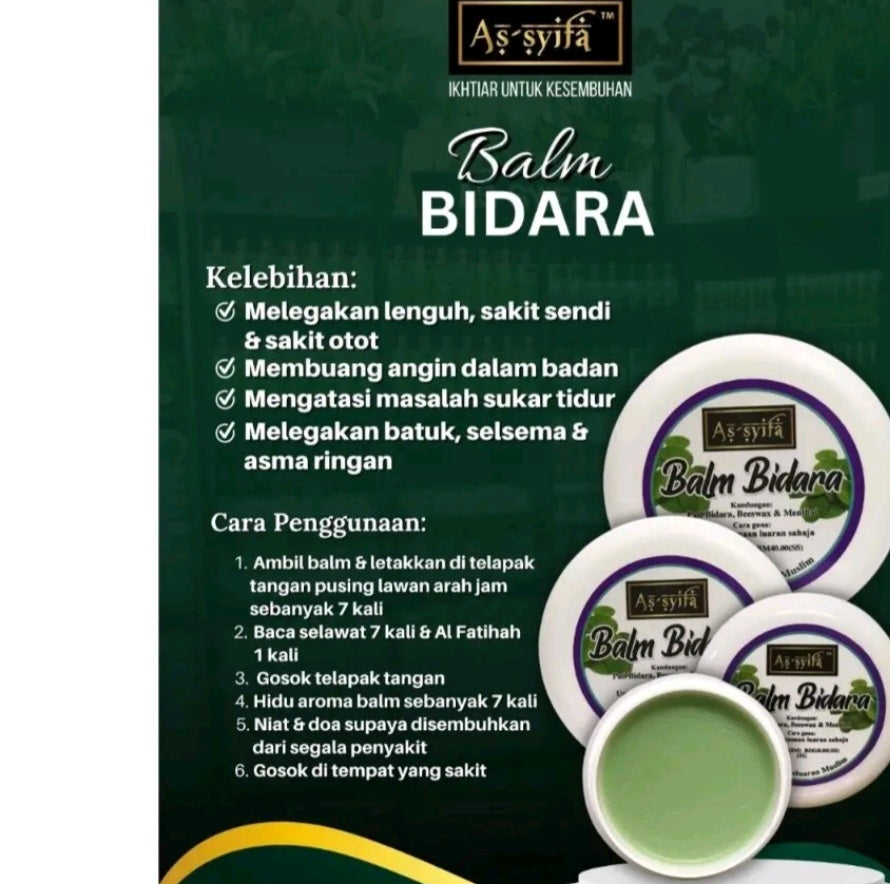 BIDARA BALM 100 GM
