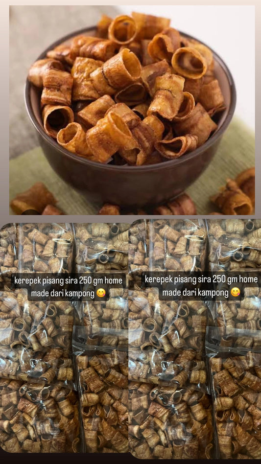 Pisang gulung sira home made kampong 250 gm