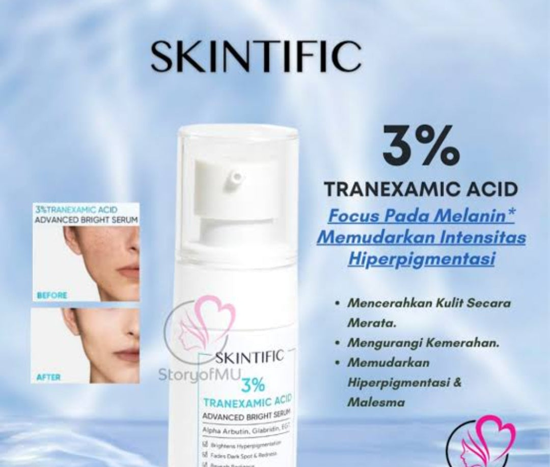 SKINTIFIC 3%Tranexamic Acid Advanced Bright serum 20 ml