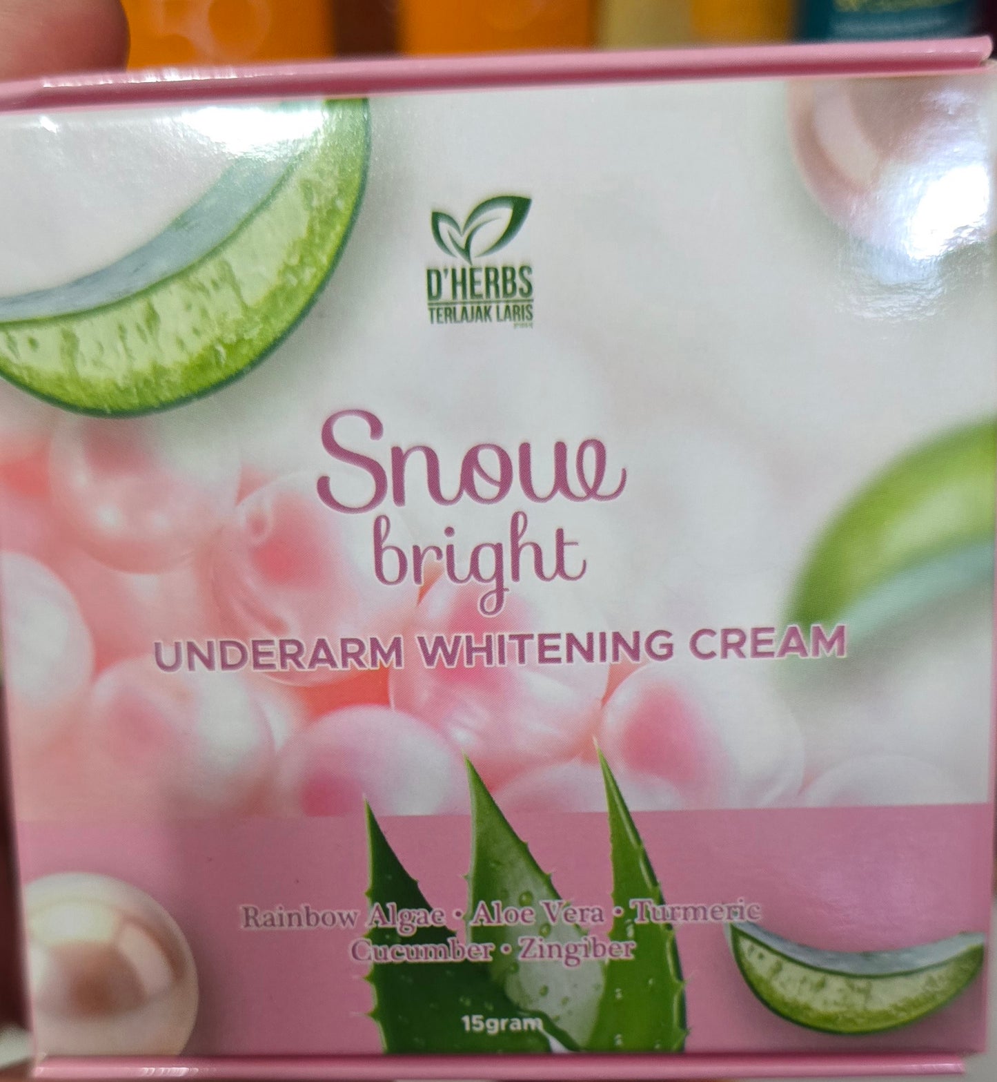 D HERBS Snow bright whitening cream