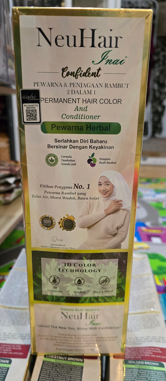 Neu Hair inai pewarna Herba✅️✅️ROYAL COFEE 400 ml