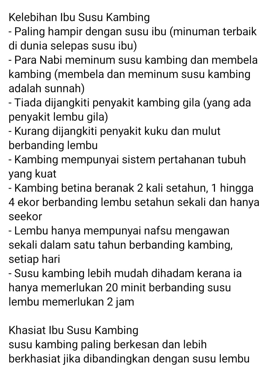 Susu kambing  D'HERB 15 PCS