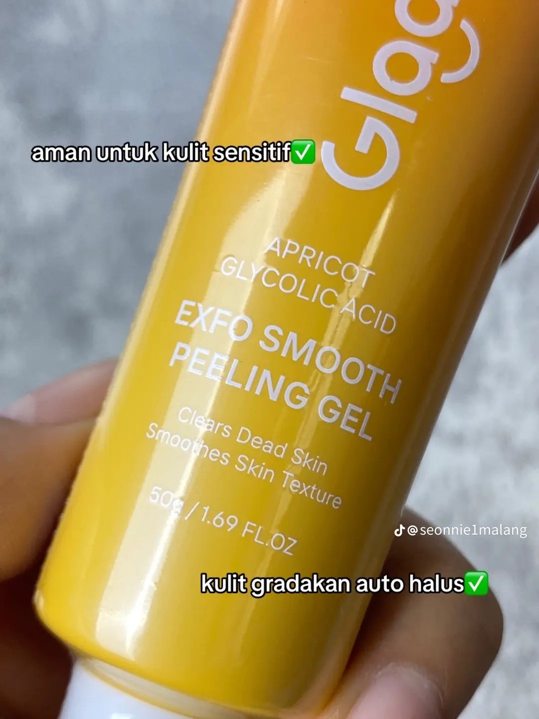 Glad2glow  peeling gel 50 g