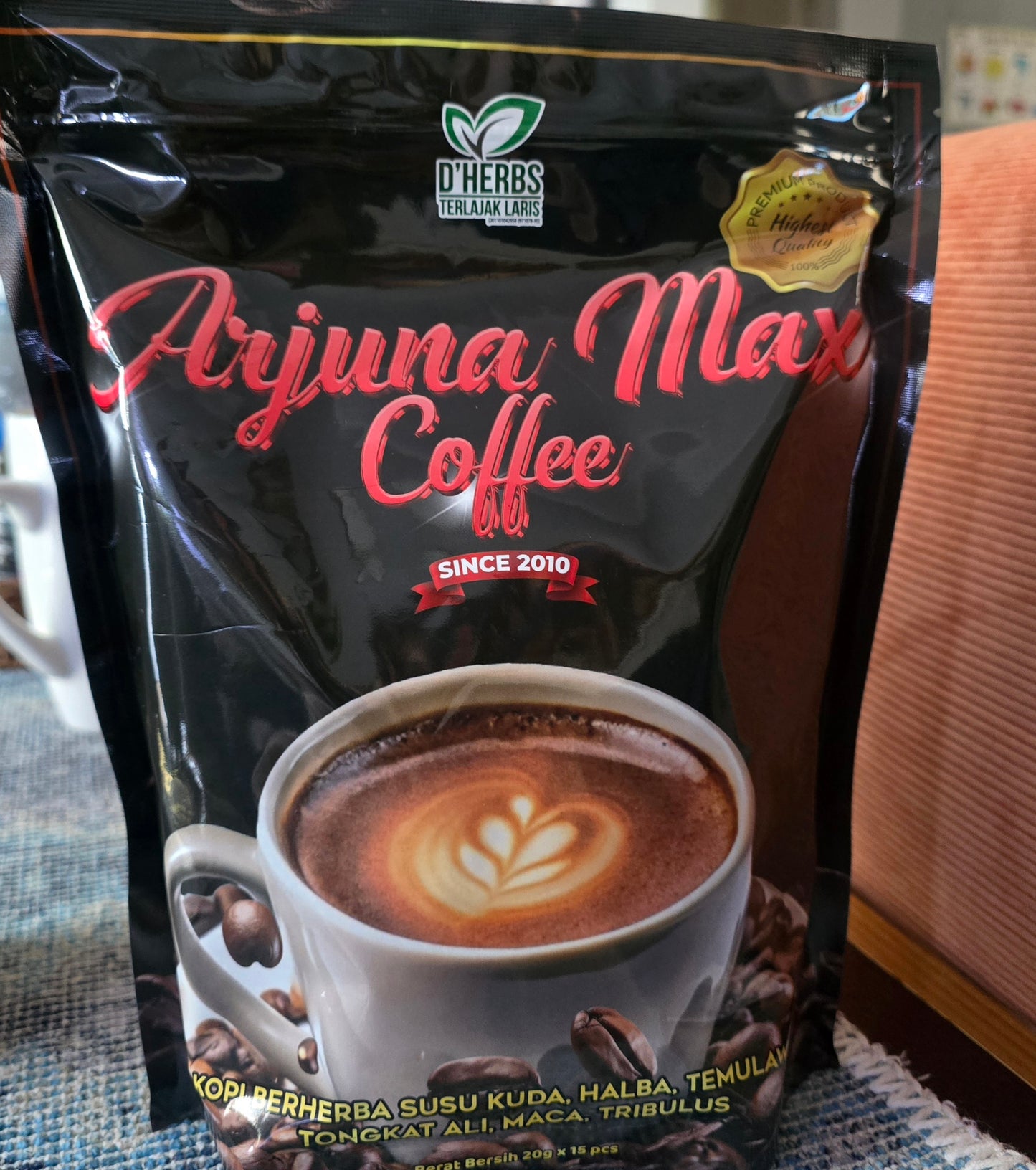 Kopi Arjuna Max  DHERBS 15pcs