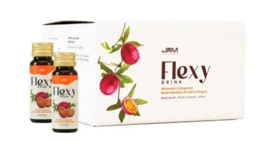 JRM FLEXY minuman campuran  buah markisa, pic dn kolagen 480 ml