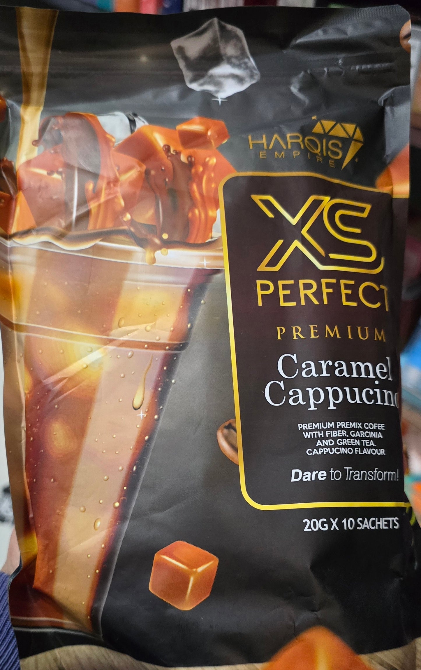XS PERFECT PREMIUM CARAMEL CAPPUCINO 10 SACHETS