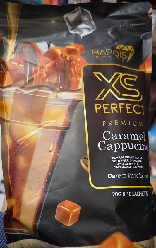 XS PERFECT PREMIUM CARAMEL CAPPUCINO 10 SACHETS