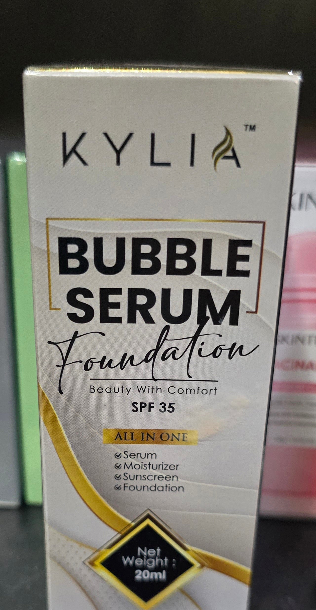 KYLIA BUBBLE SERUM FOUNDATION  SPF 35