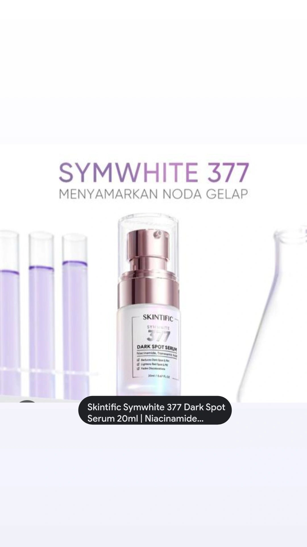 SKINTIFIC 377 DARK SPOT SERUM 20 ML