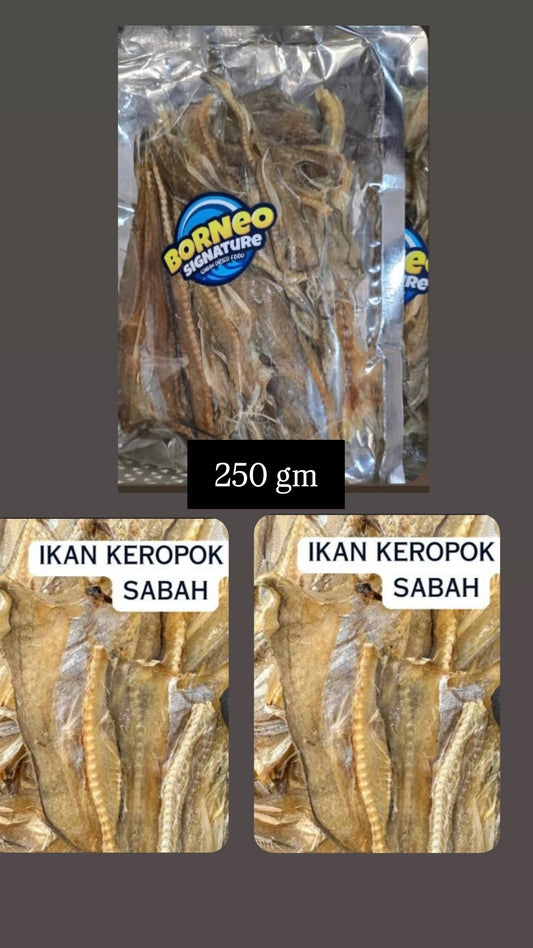 Ikan keropok sabah 250 gm