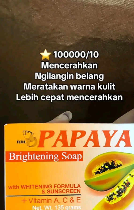papaya Brightening  soap 100 gm