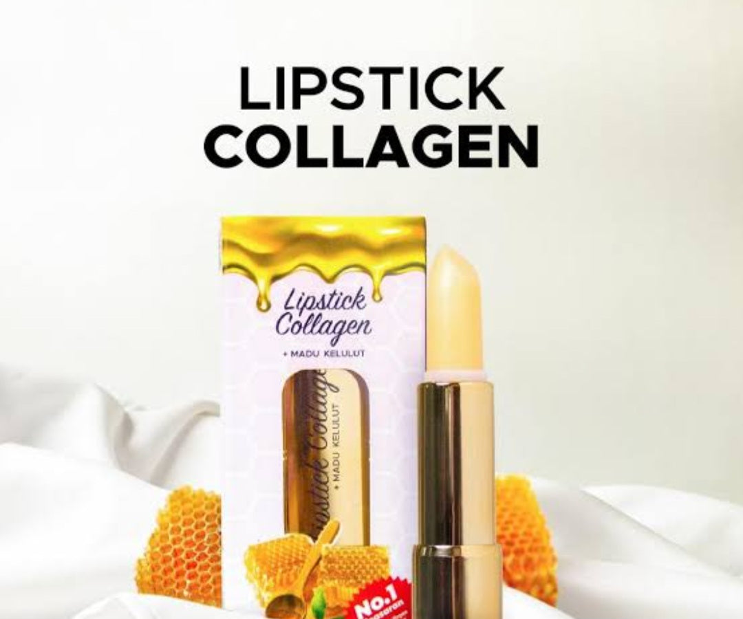 Lipstick collagen madu  kelulut 5 gm
