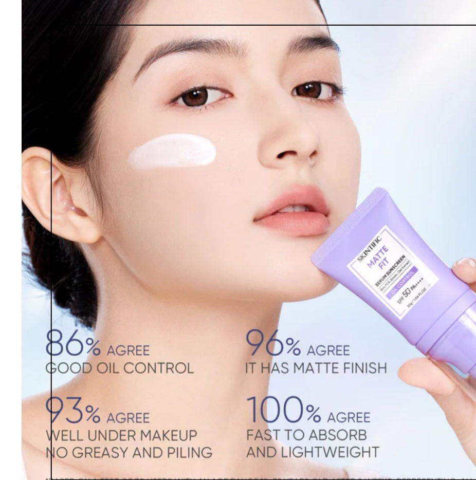 Skintific Matte Fit serum sunscreen 30g