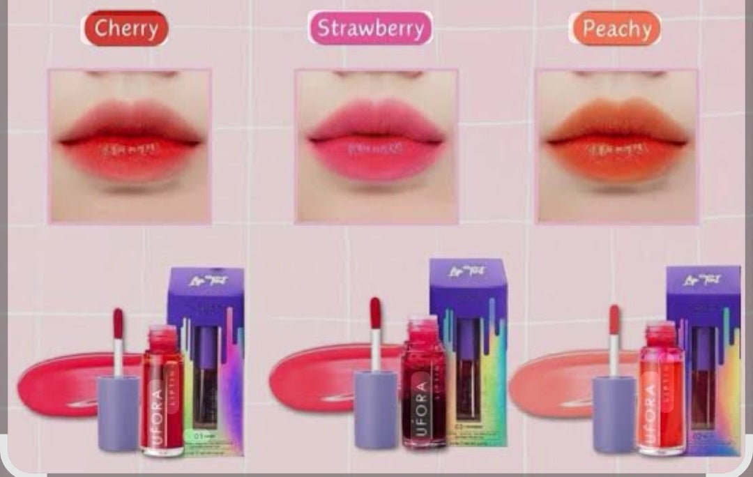 U FORA LIP TINT 💋 6.5 ML 03 strawberry 🍓