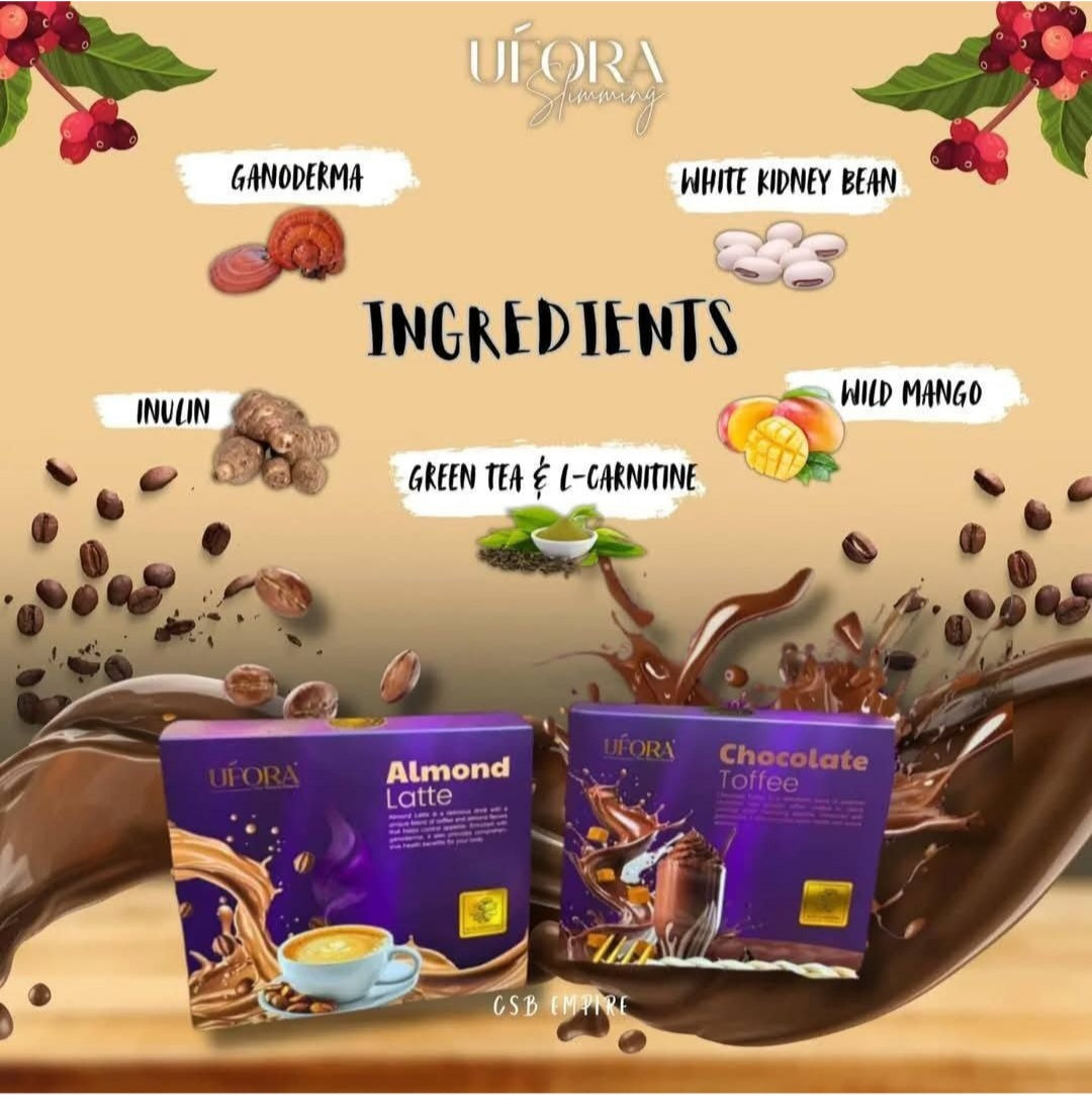 Ufora chocolate toffe   5  sachet 170 gm