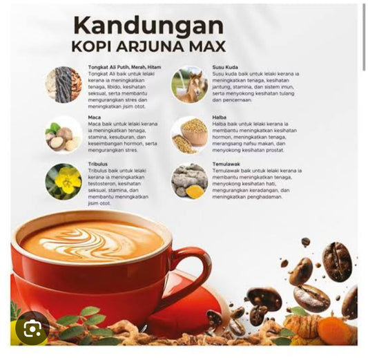 Kopi Arjuna Max  DHERBS 15pcs