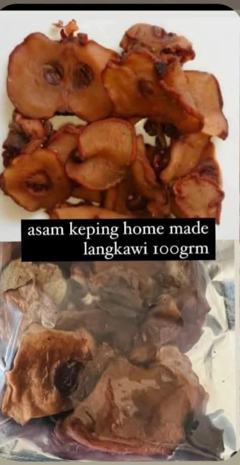 Asam keping 100 gm  home made Langkawi