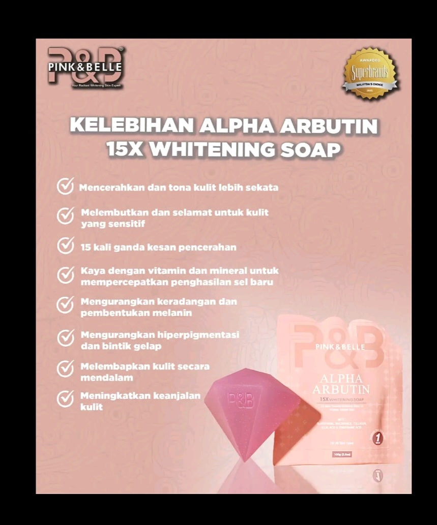 PINK&BELLE ALPHA ARBUTIN