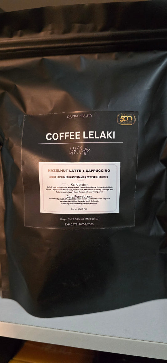 Qayrabeauty coffee lelaki